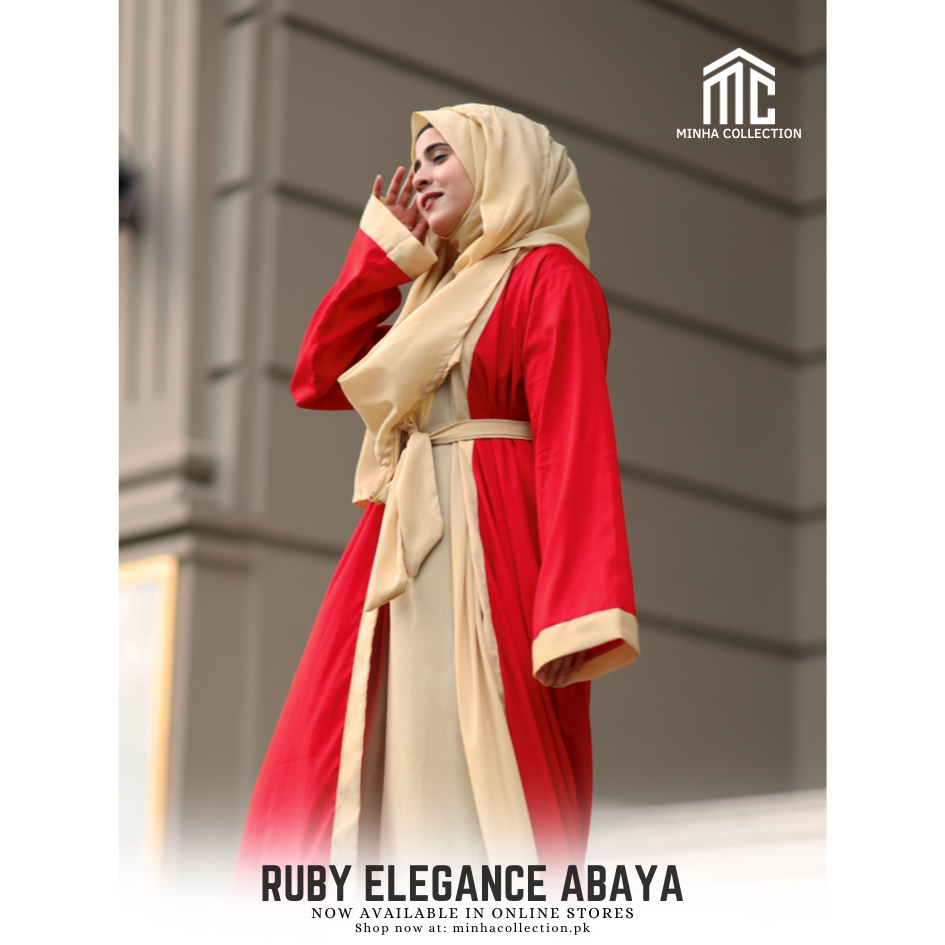 Ruby Elegance Abaya Price