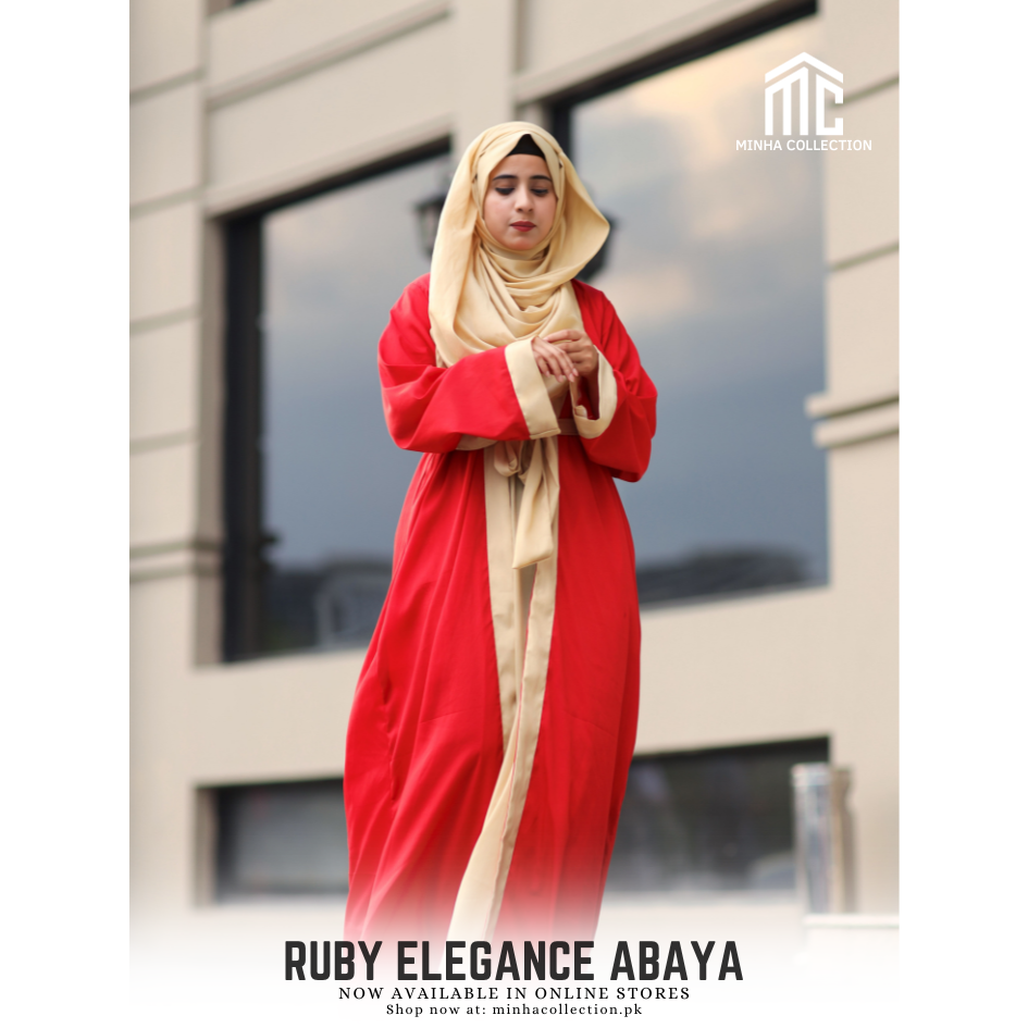 Buy Ruby Elegance Abaya In Pakistan