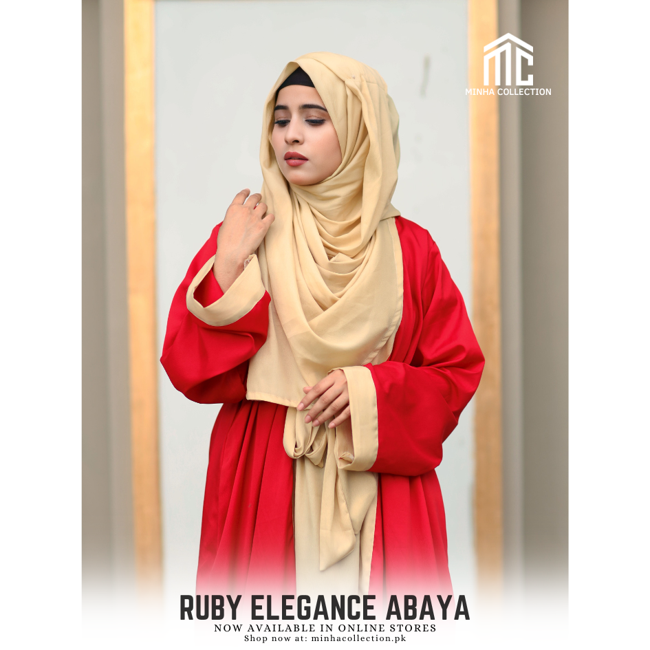 Ruby Elegance Abaya Price in Pakistan