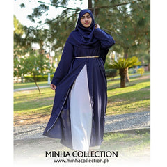 Blue Mist Abaya