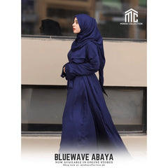 Blue Wave Abaya in Pakistan