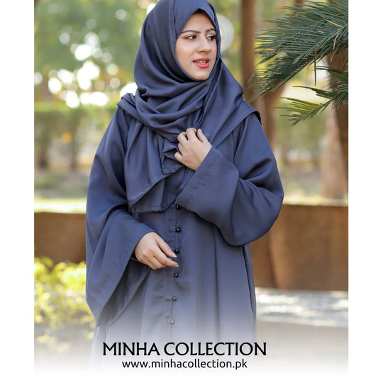Buy Luxus Grey Abaya In Pakistan