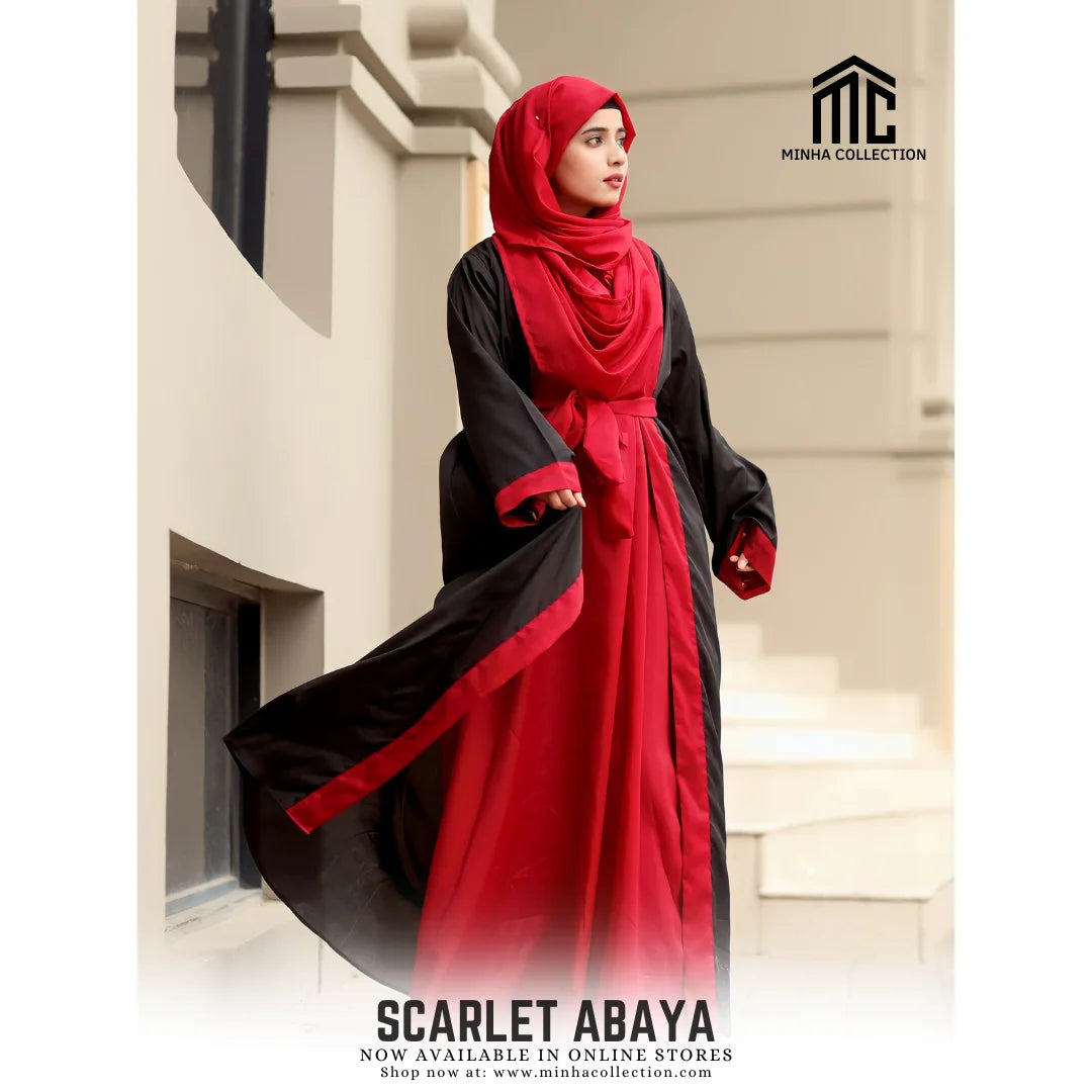 Buy Scarlet Abaya Online Pakistan