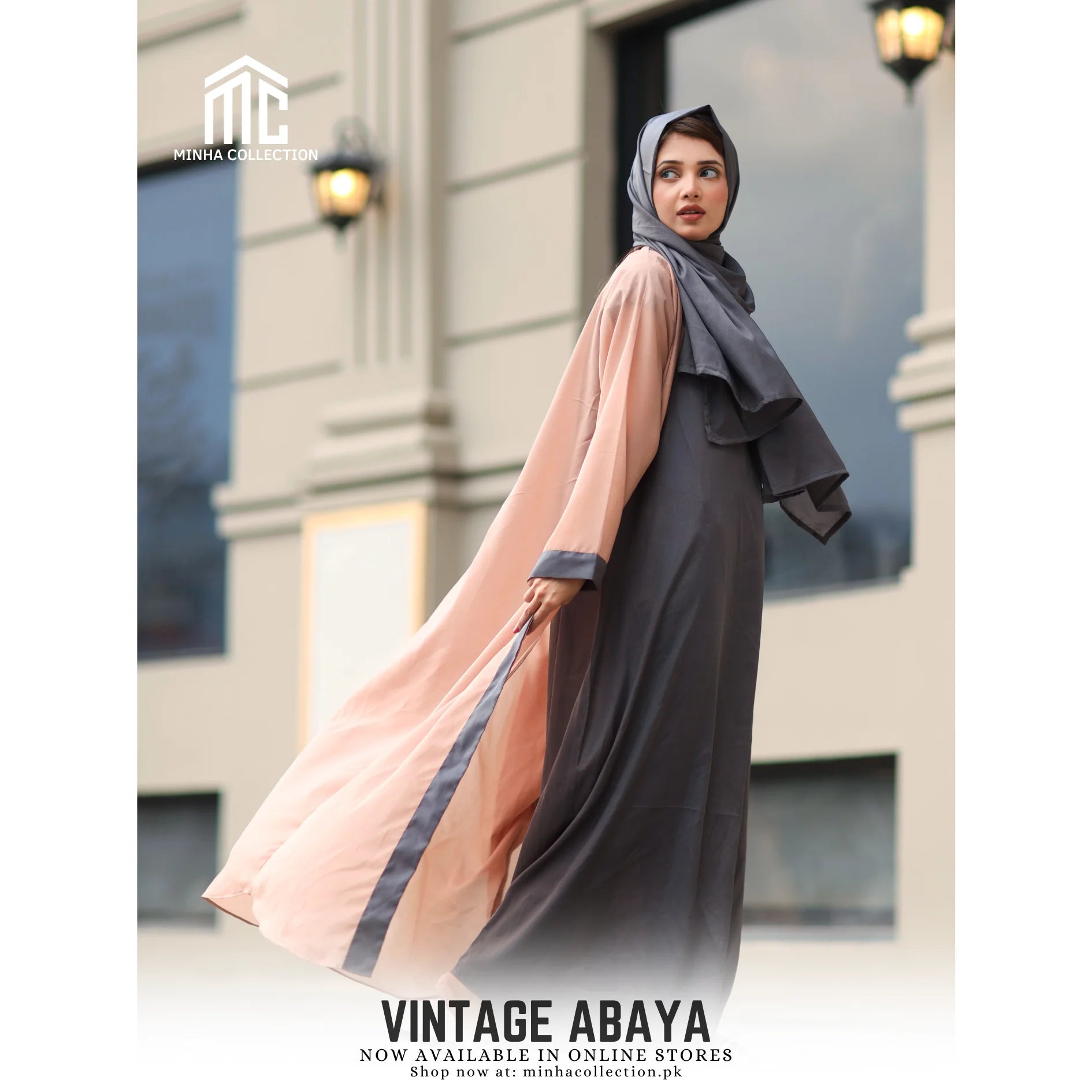 Buy Vintage Abaya Online In Pakistan - Minha Collection