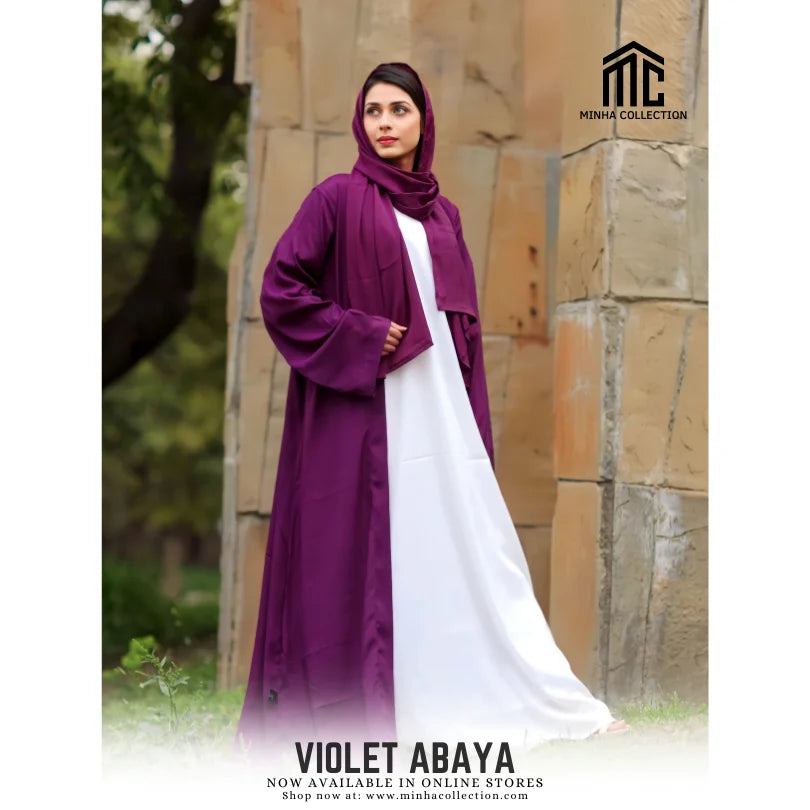 Buy Violet Abaya Online In Pakistan