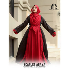 Daily Wear Scarlet Abaya