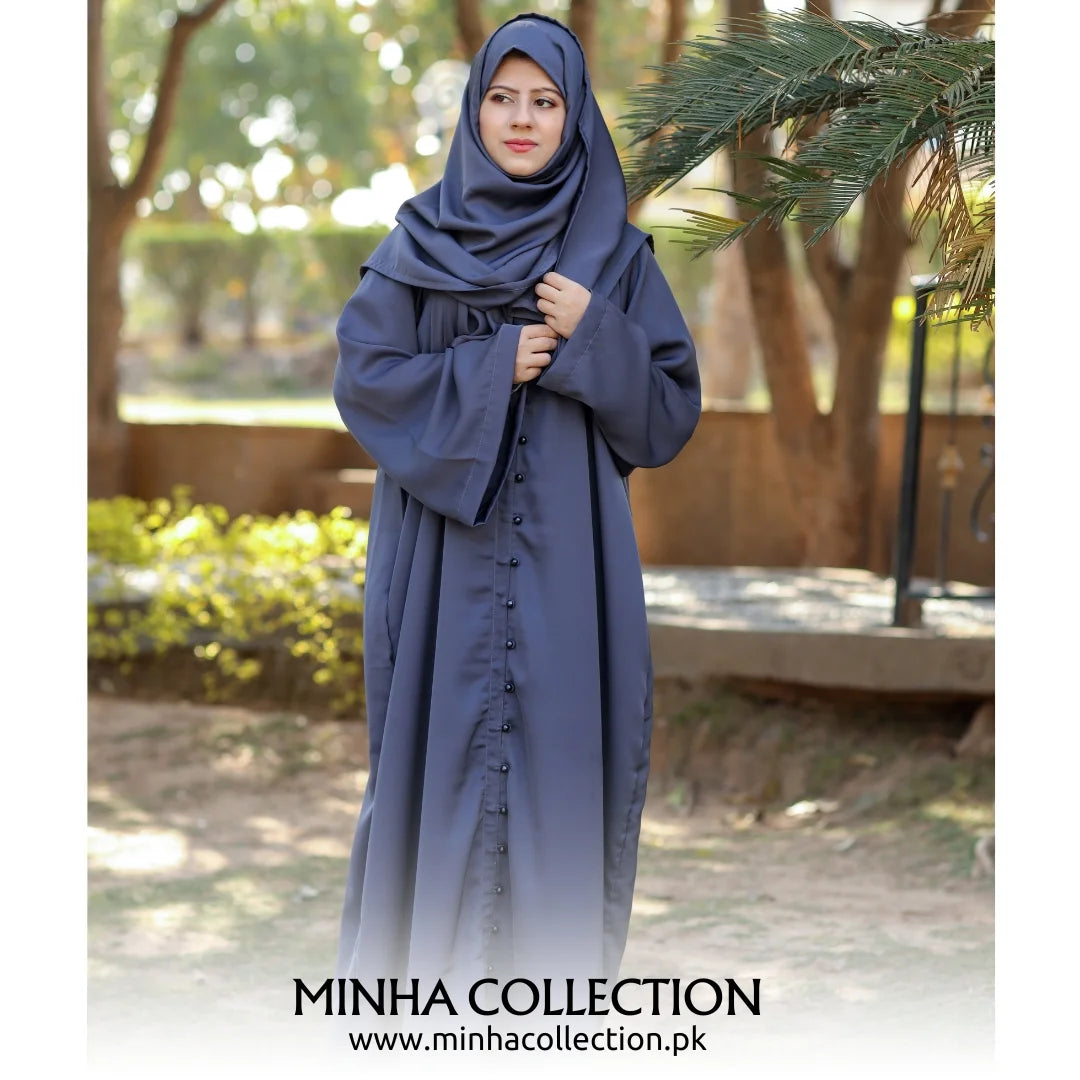 Luxus Grey Abaya In Pakistan