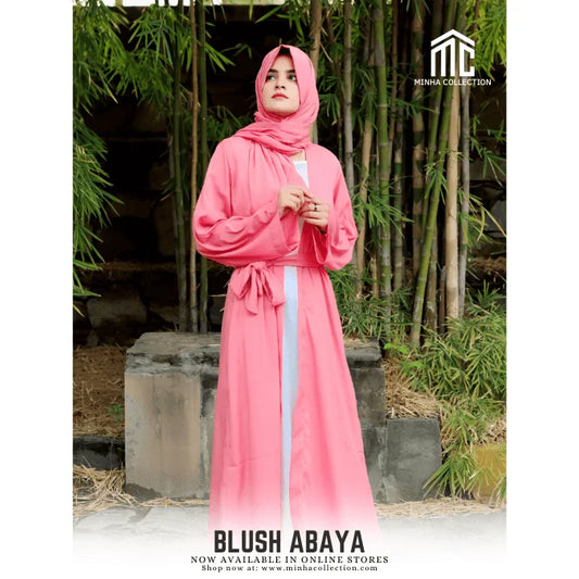 Pakistani Blush Abaya for Casual Wear