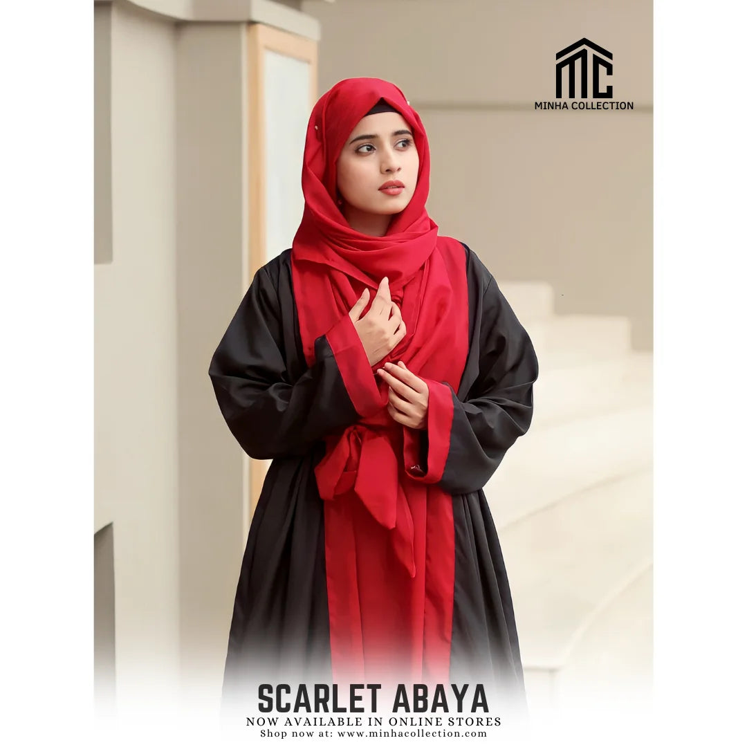 Scarlet Abaya