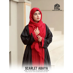 Scarlet Abaya