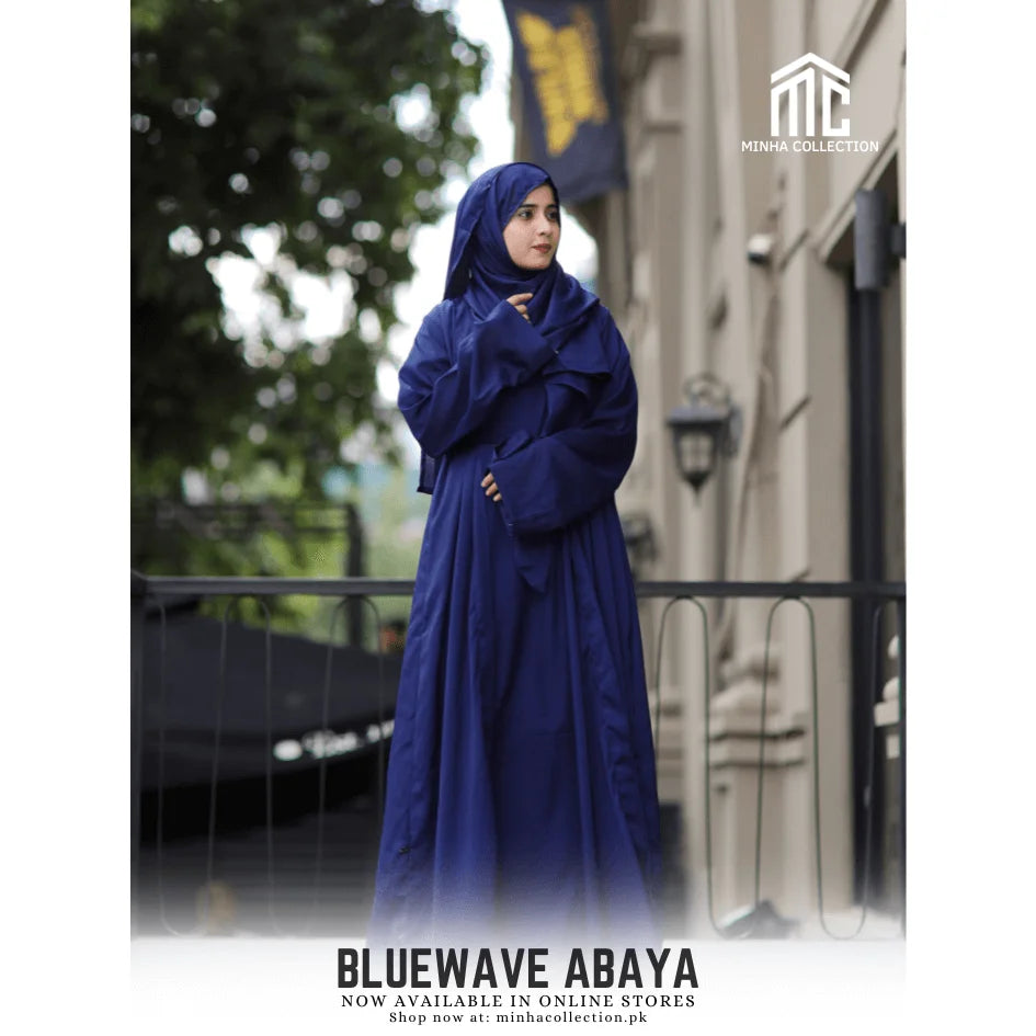 Shop Blue Wave Abaya Online Pakistan