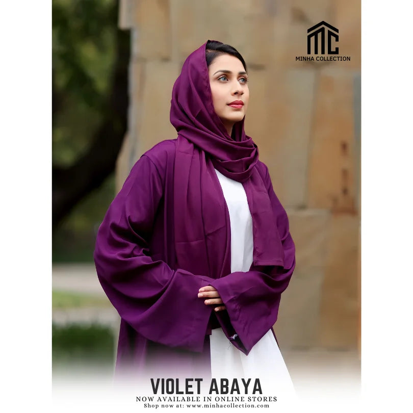 Shop Violet Abaya In Pakistan