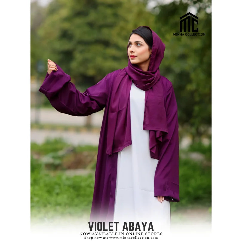 Shop Violet Abaya Online In Pakistan