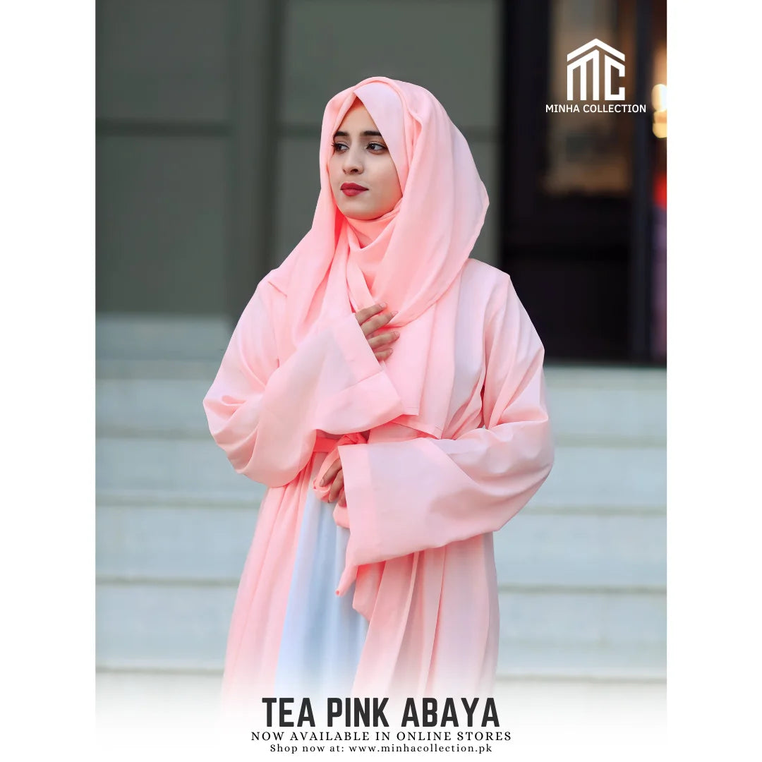 Tea Pink Abaya In Pakistan