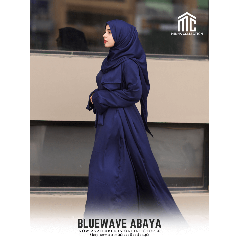 BlueWave Abaya