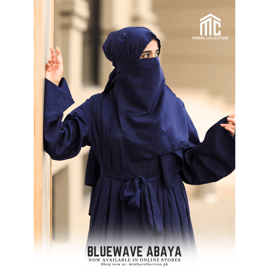 BlueWave Abaya