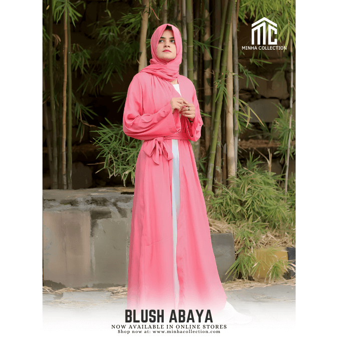 Blush Abaya