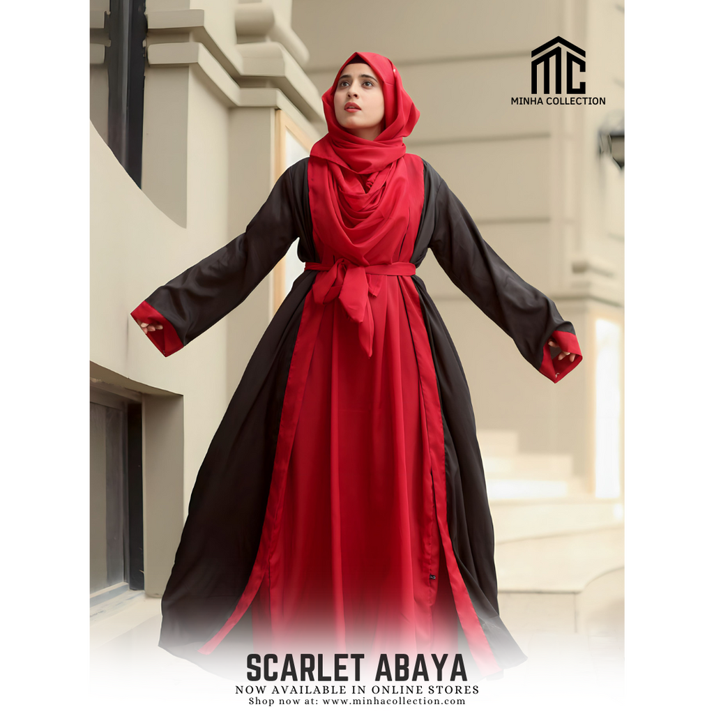 Scarlet Abaya